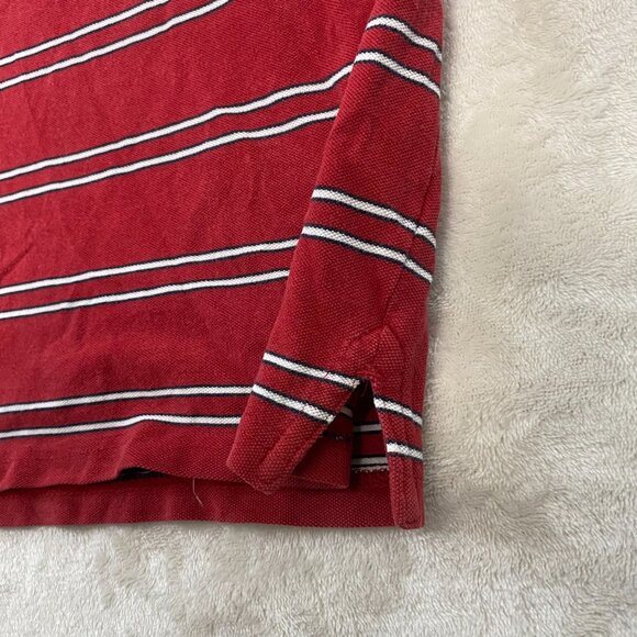 Cactus Performance Red Striped Polo Golf XXL - Picture 7 of 11